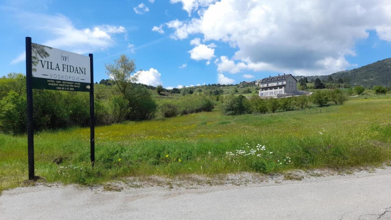 Boutique Vila Fidani Voskopoje Luaran gambar